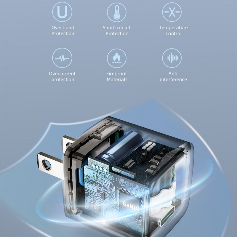 Sạc nhanh siêu nhỏ 20W Innostyle Ultra MiniCube (IMC20PD) Chính Hãng - Hoàng Hà Mobile
