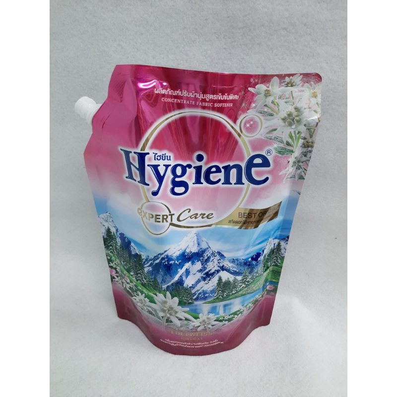 Nước xả vải Hygiene Đủ 1150ml của Thái Lan - màu HỒNG NÚI