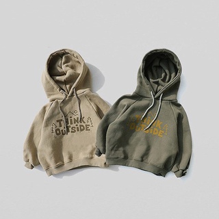 Áo Hoodie Tay Dài Ấm Áp Phong Cách Hàn Quốc Cho Bé Sơ Sinh
