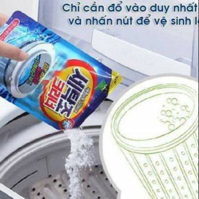 Bột tẩy lồng máy giăc