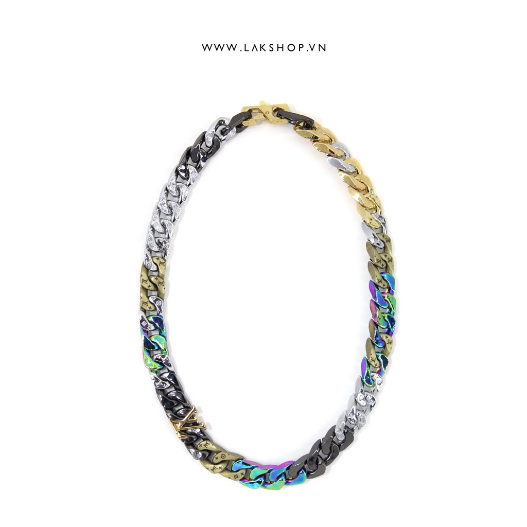 Louis Vuitton Paradise Chain Necklace M00924 Multicolor in Metal