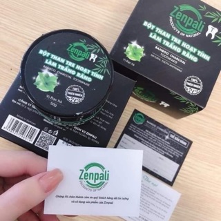 Bột than hoạt tính làm trắng răng zenpali