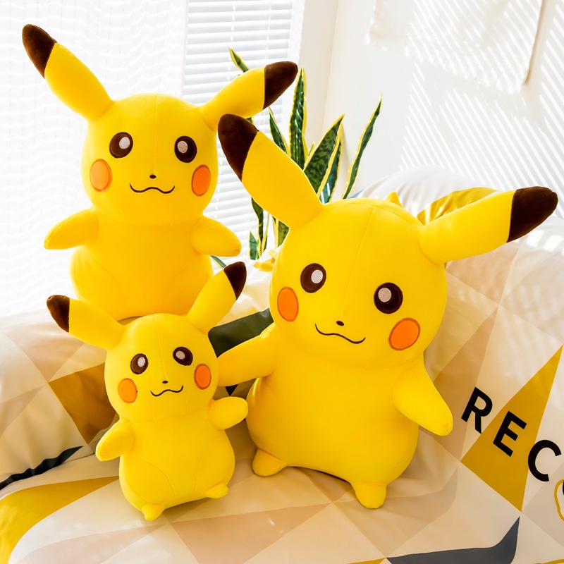 Thú Nhồi Bông Hình Pikachu Dễ Thương Cho Bé