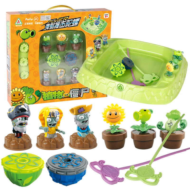 Con Quay Đồ Chơi Phong Cách Game Plants Vs. Zombies