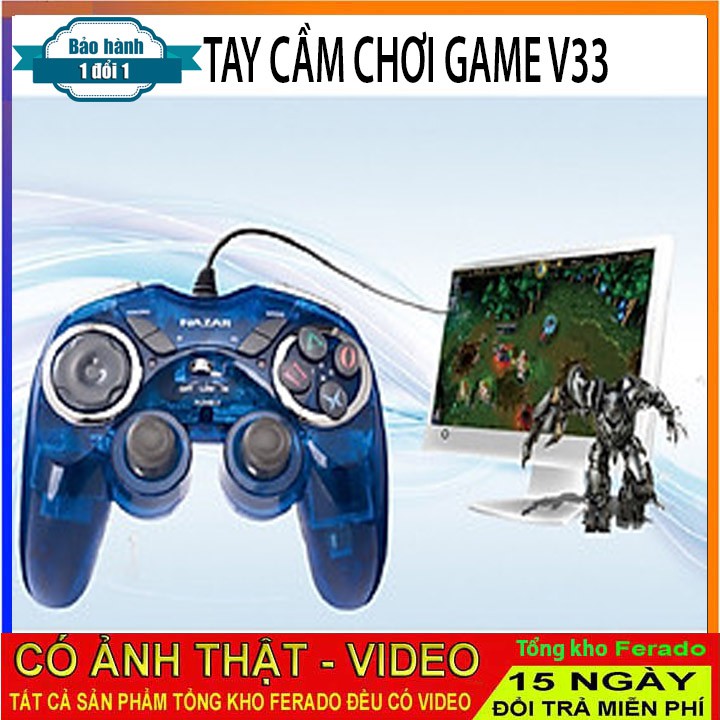 Tay cầm điện tử chơi game NAZAR V33