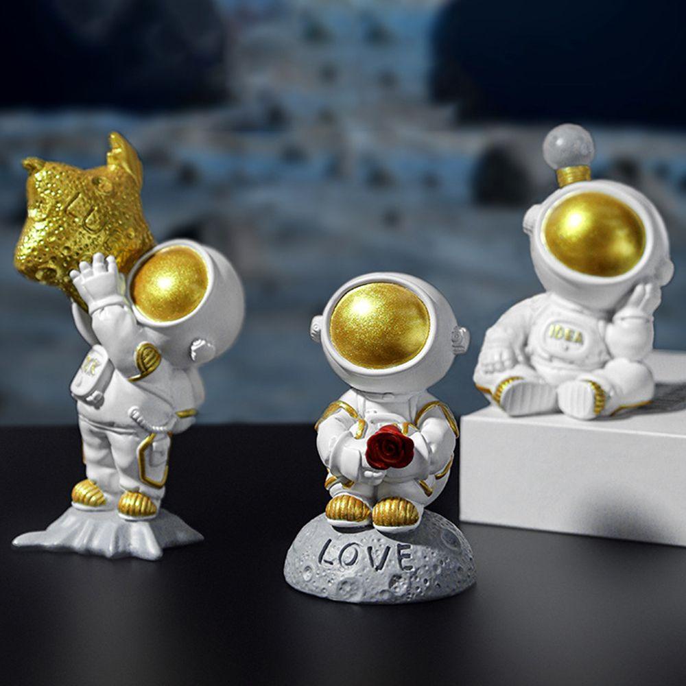 Mô Hình Phi Hành Gia Bằng Nhựa Resin Treo Tường Trang Trí Nhà Cửa