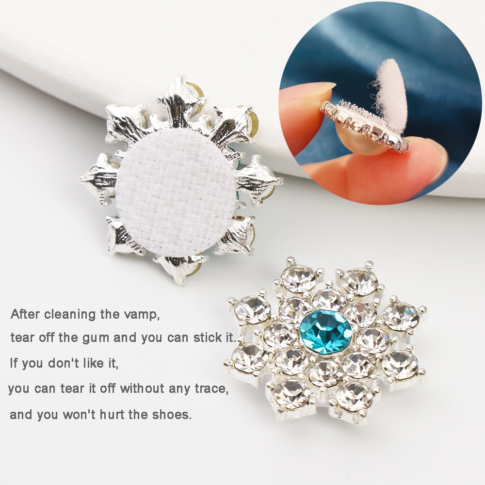 1 phụ kiện hạt kẹp trang trí giày sáng tạo