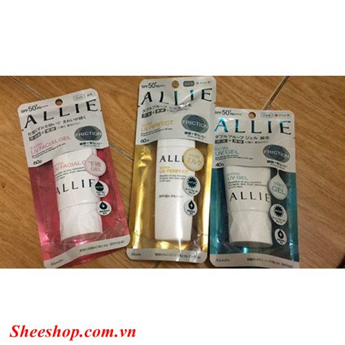 Kem chống nắng Allie Kanebo Extra UV Perfect màu vàng 60ml