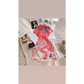 Đầm sườn xám cách tân