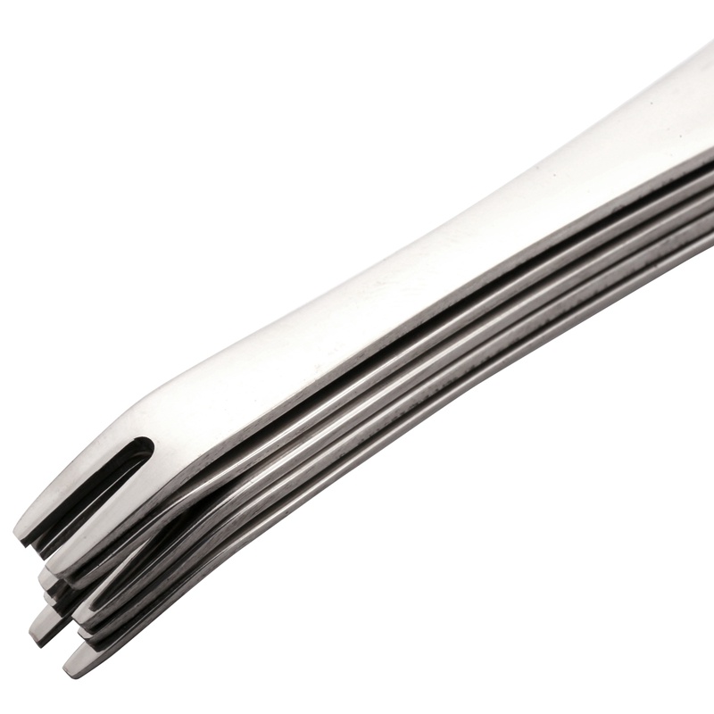 Dụng cụ hải sản Bánh quy cua Chọn thìa bằng thép không gỉ Vỏ cua Dụng cụ tôm Tôm hùm Kẹp Kìm kẹp Kẹp gắp - 5 cái