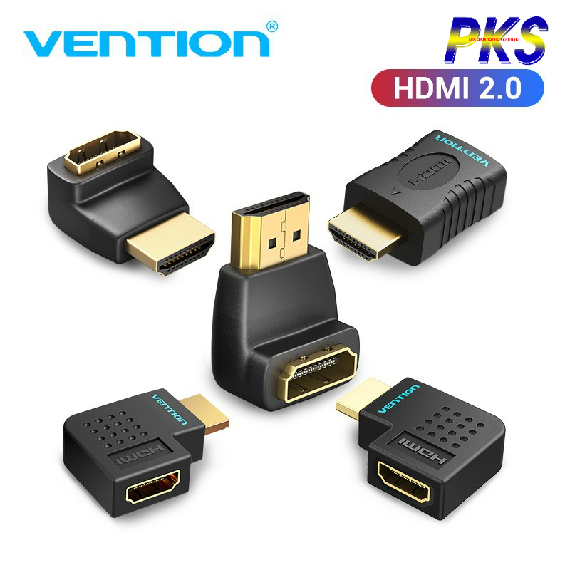 Đầu nối HDMI vuông góc bẻ PHẢI chính hãng VENTION AICBO