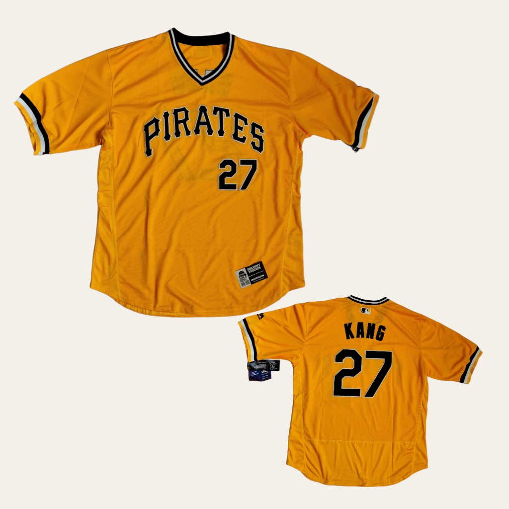 Áo Bóng Bầu Dục ¦ Pittsburgh Pirates ¦ Nam-Nữ ¦ Streetwear-Unisex-Oversize-BigSize-Hiphop-Kpop ¦ Jersey-Thoáng mát
