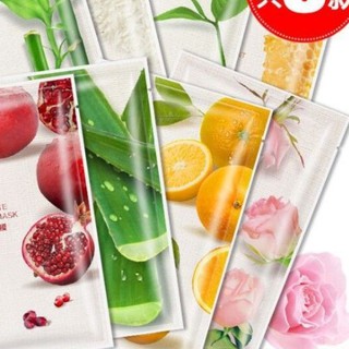 Combo 100 miếng mặt nạ trái cây bisutang 8 vị nội địa trung