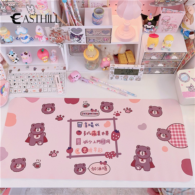 Thảm Lót Bàn Trà Cách Nhiệt Chống Bẩn Hình Anime Sanrio Melody Kuromi Đáng Yêu 30*67cm