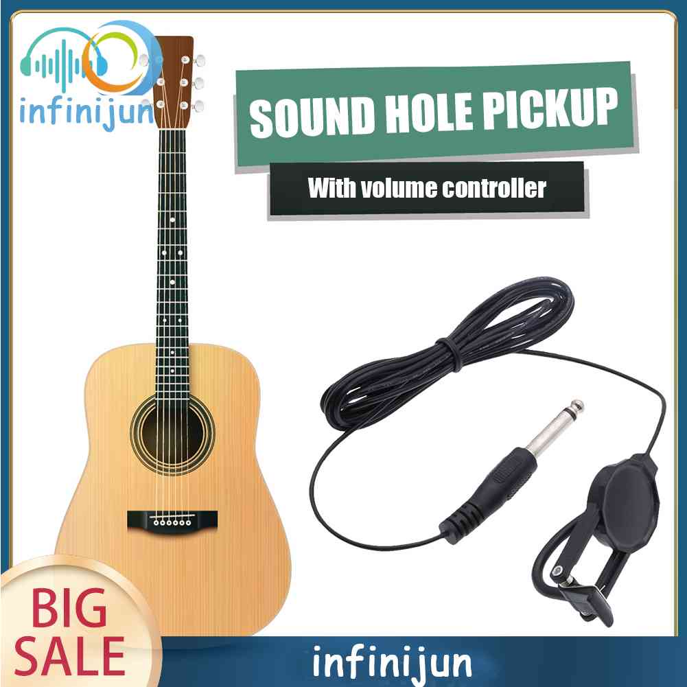Bộ Pickup Có Kẹp Jd-01 Cho Đàn Guitar Acoustic/Ukulele/Violin
