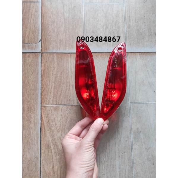 đôi xi nhan sau xe sprint, primavera màu đỏ (không kèm bóng)