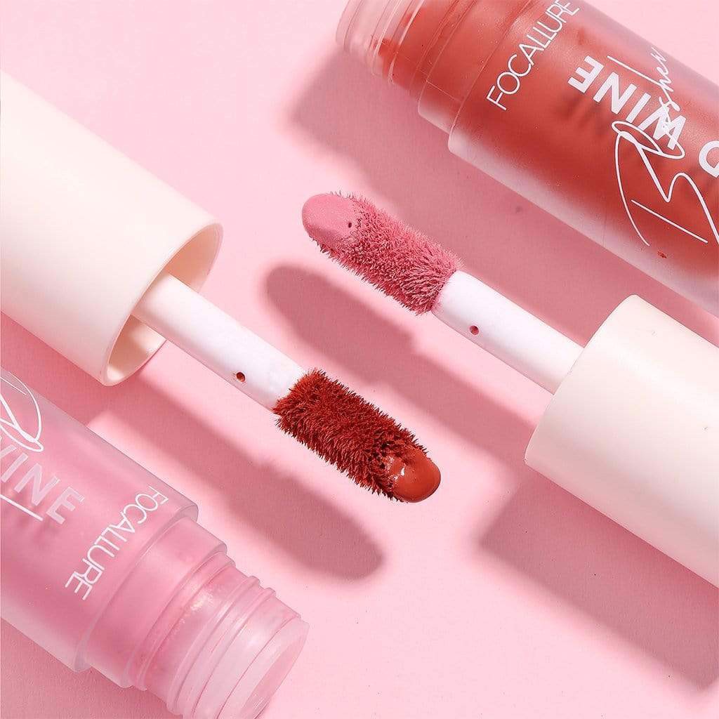 Má Hồng Kem FOCALLURE Hangover Red Wine Blusher Nội Địa Trung | FA-89