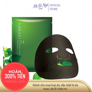 Lẻ 1 miếng- Mặt nạ kiểm soát dầu và mụn trà tràm Naruko Tea Tree 26ml/m (Bản Đài)