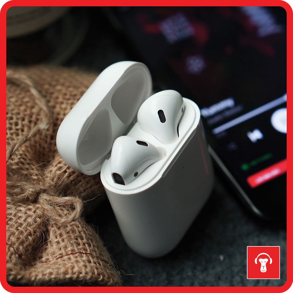 [HỔ VẰN] Tai Nghe Bluetooth Airpods 2 Đôi Tên Định Vi Phiên Bản Dùng Cả IOS & Android - Bảo hành 3 tháng