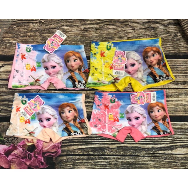 Set 5 quần chip đùi cho bé Elsa