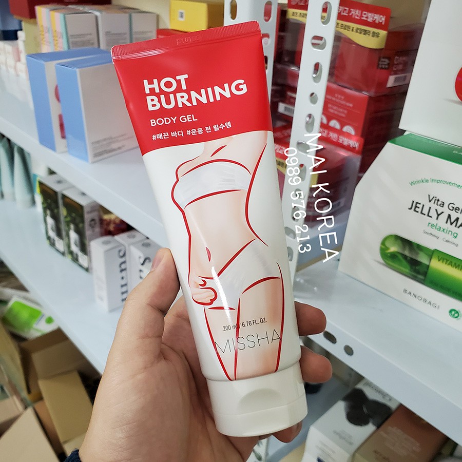 Kem tan mỡ MISSHA HOT BURNING 200ml Hàn Quốc