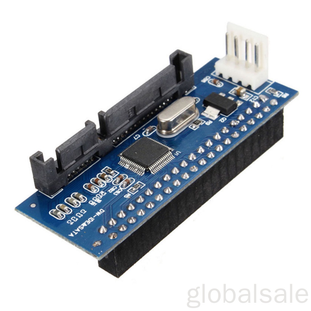 Bảng mạch chuyển đổi ổ cứng HDD 3.5 IDE sang SATA 40 chân kèm cáp dữ liệu