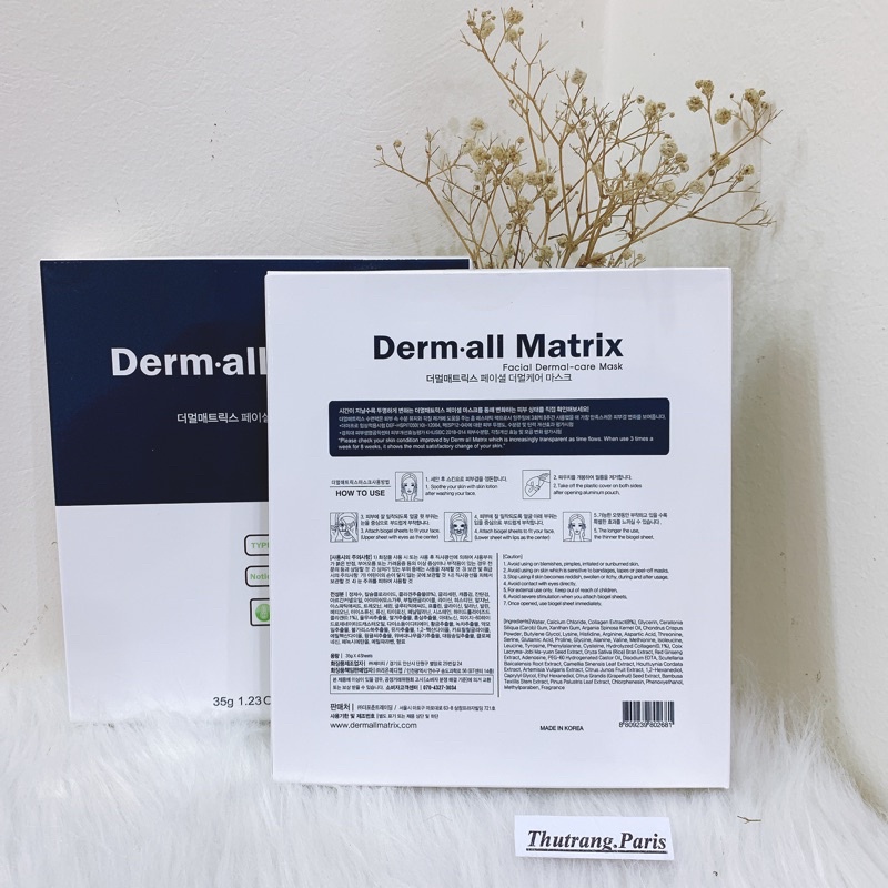 Mặt Nạ Derm all Matrix Chính Hãng