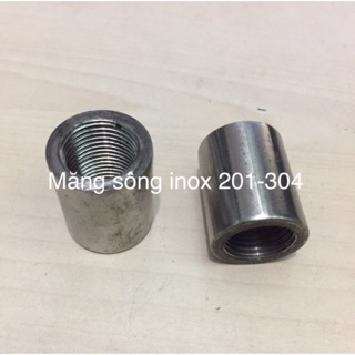 Nối ren trong, măng sông inox 304 phi 13,17,21,27,34