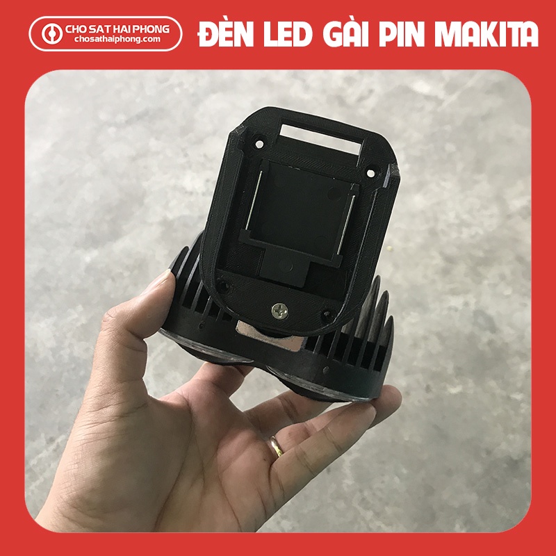 Đèn led gài pin Makita loại 2 pha - Chợ Sắt Hải Phòng Online