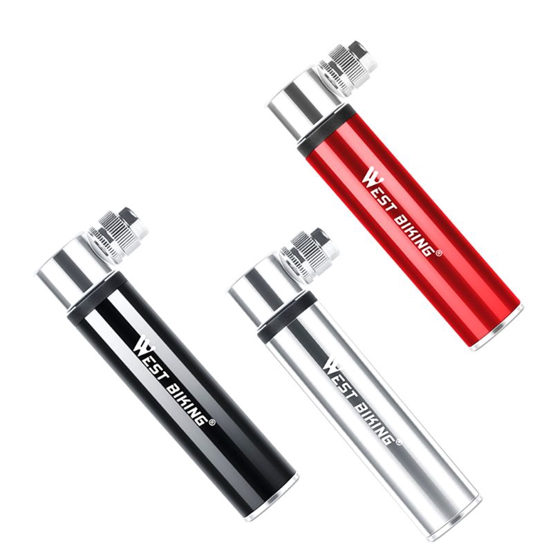 Máy bơm hơi mini cầm tay tiện lợi cho xe đạp