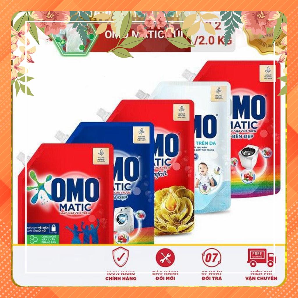 Nước giặt OMO Matic 2.3KG/2KG (Túi)