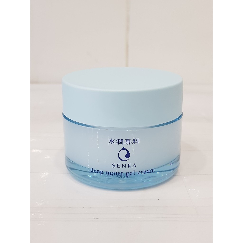 Mặt Nạ Ngủ Dưỡng Ẩm Chuyên Sâu Senka Deep Moist Gel Cream 50g