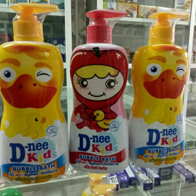 Combo 5 chai sữa tắm Dneekid Thái Lan 400 ml