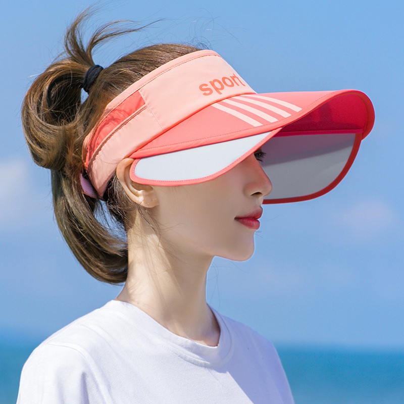 Nón hở chóp che nắng chống tia cực tím phong cách Hàn Quốc thời trang hè cho nữ