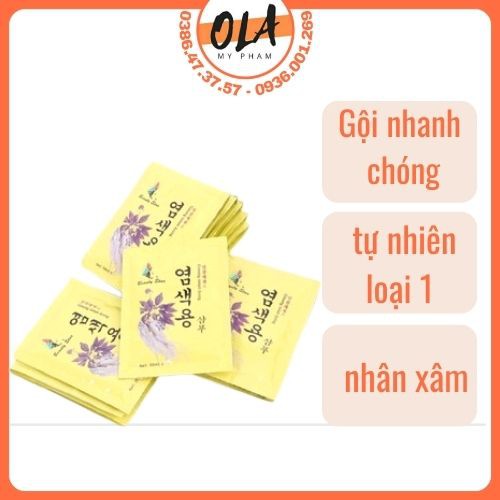 Dầu gội nhuộm đen nhân sâm - mỹ phẩm ola | BigBuy360 - bigbuy360.vn