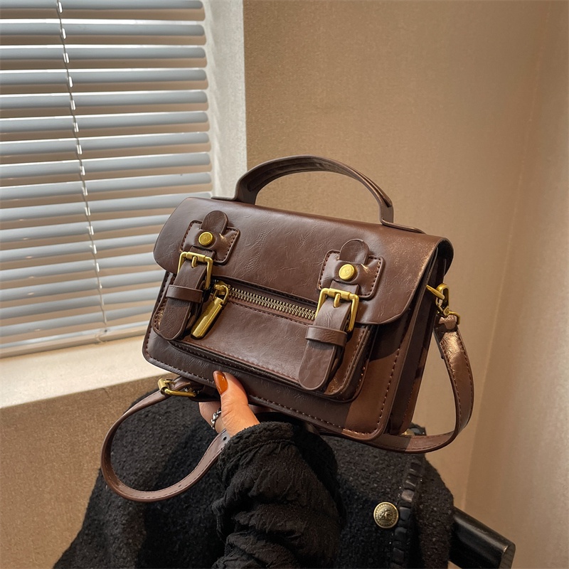 Túi Đeo Chéo Hình Vuông Cỡ Lớn Phong Cách Thời Trang