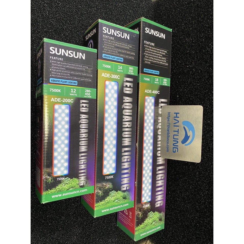 Đèn LED GÁC MÁI Thủy Sinh Sunsun ADE Siêu Sáng cho bể cá cảnh - ADE 200C- 300C- 400C