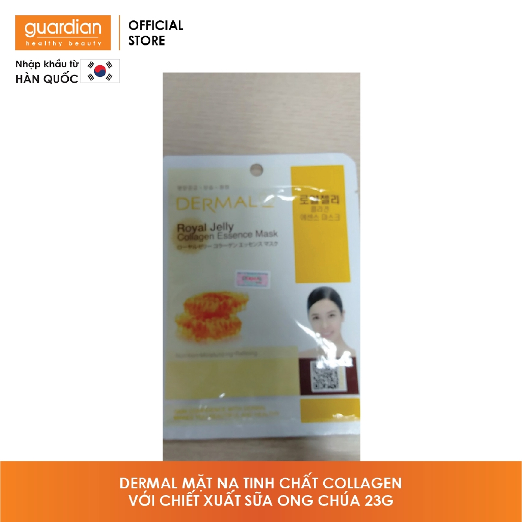 Mặt nạ Dermal tinh chất Collagen với chiết xuất Sữa Ong chúa 23g