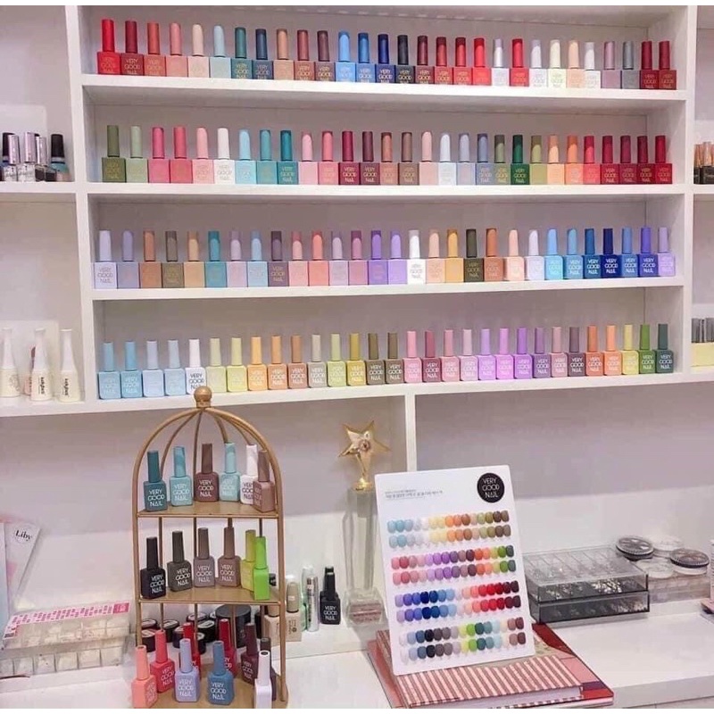 Set sơn gel verygood nail 60 màu ( Tặng 2 bảng màu + Base Top )