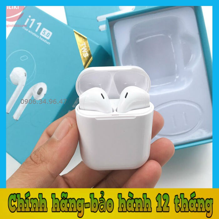 [Mua Tainghe Tặng Vỏ bọc+Móc] Tainghe Bluetooth I12,I11,I7S-TWS 5.0 Siêu Rẻ Siêu Chất Lượng. | BigBuy360 - bigbuy360.vn