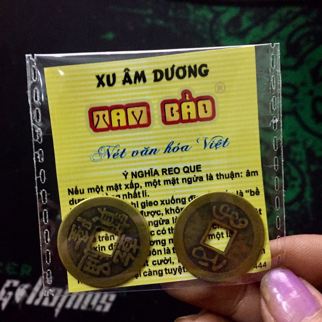 XU ÂM DƯƠNG, Cách xin đài âm dương, 1 cặp 2 đồng