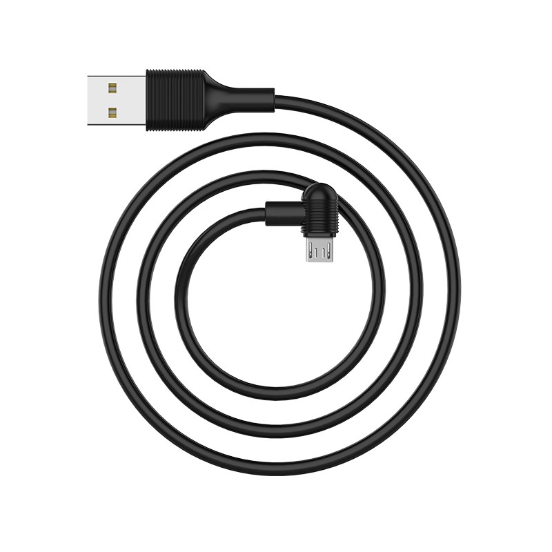 Cáp sạc Micro USB bẻ vuông góc 90 độ Borofone BX7 dài 1m