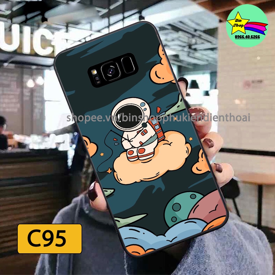 Ốp lưng Samsung S8 / Samsung S8 Plus / Samsung S9 / Samsung S9 Plus in hình Vũ trụ ngân hà đáng yêu