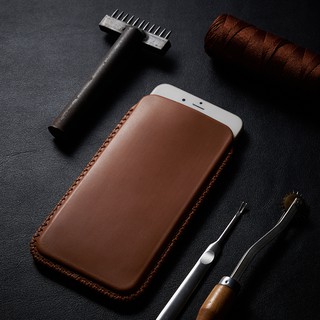 Bao Da Rút Ionecase Iphone XS Max Luxury Handmade Da Bò Thật