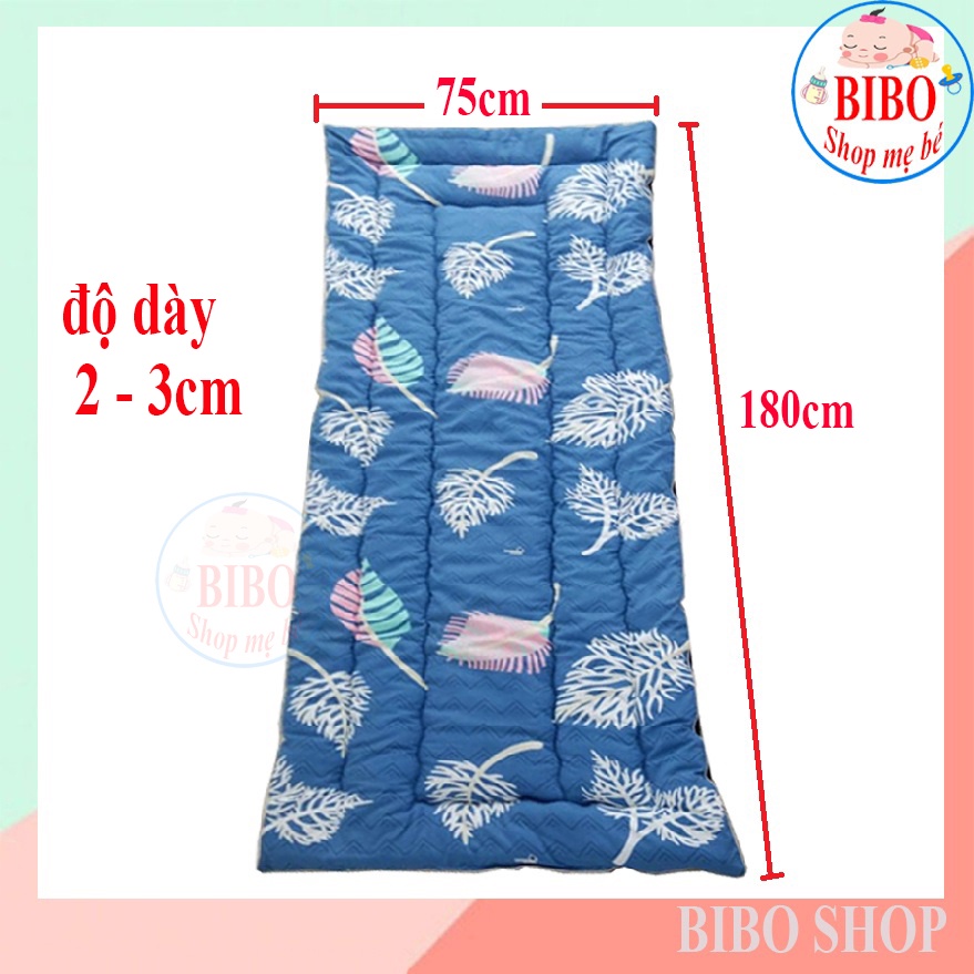 ĐỆM TRẢI SÀN, NỆM BÔNG GÒN XUẤT NHẬT, TOPPER HÀNG NHẬT (75x180CM)