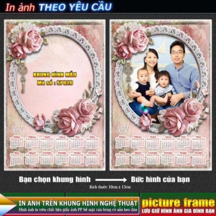 [IN ẢNH THEO YÊU CẦU] - lồng ghép ảnh vào khung hình nghệ thuật. Kích thước 10x15cm.