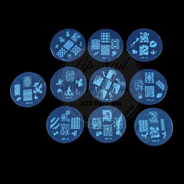 Miếng in con dấu tròn nhỏ