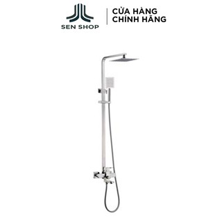 Bộ sen cây tắm nóng lạnh Inox SUS304 vuông 3001