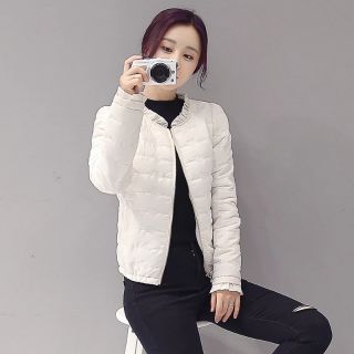 Áo phao nữ ( sẵn trắng sz M)