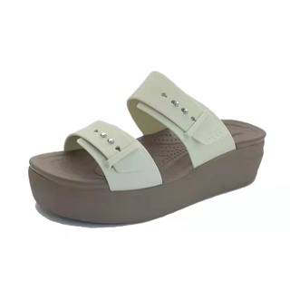Dép Crocs Brooklyn Đế Dày Thời Trang Cho Nữ